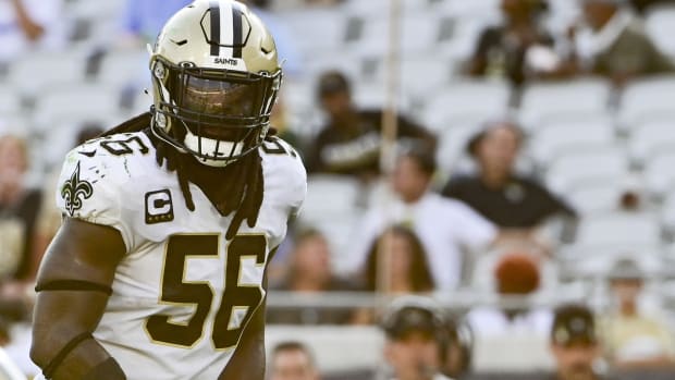 New Orleans Saints linebacker Demario Davis (56)